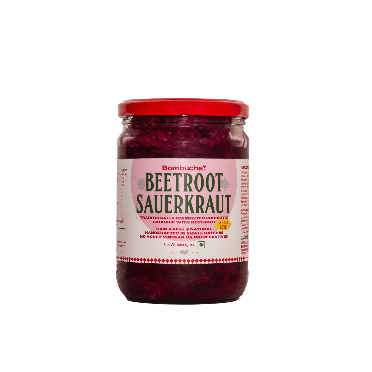 Sauerkraut-Beetroot & Cabbage 450gm (IND)