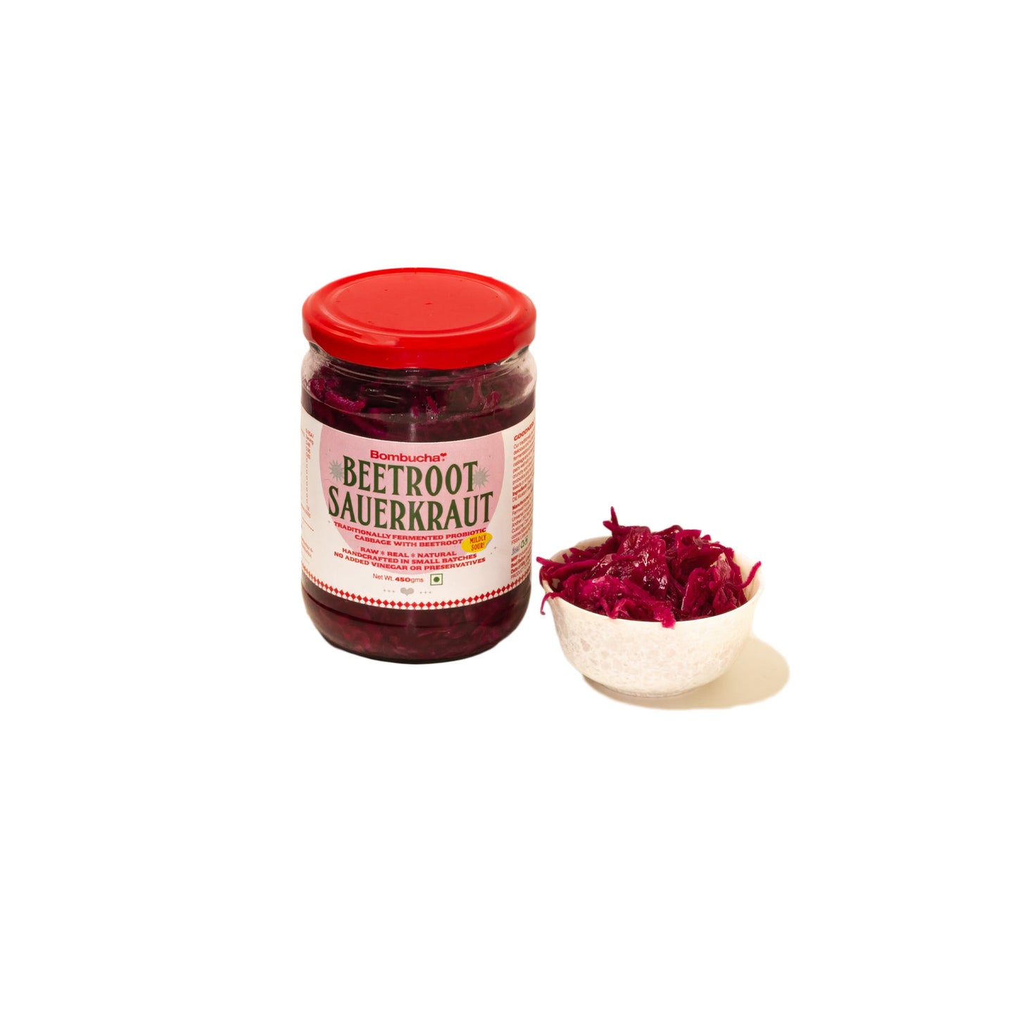 Sauerkraut-Beetroot & Cabbage 450gm (IND)