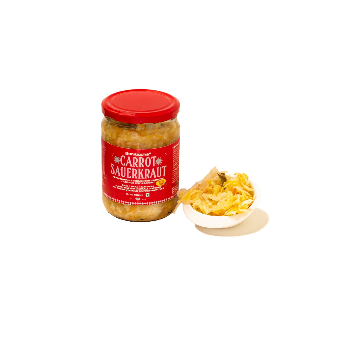 Sauerkraut-Carrot & Cabbage 450gm (IND)