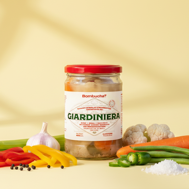 Giardiniera - Italian Style Fermented Mixed Vegetables  450 gm  (MUM)