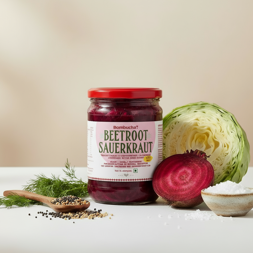 Sauerkraut-Beetroot & Cabbage 450gm (MUM)