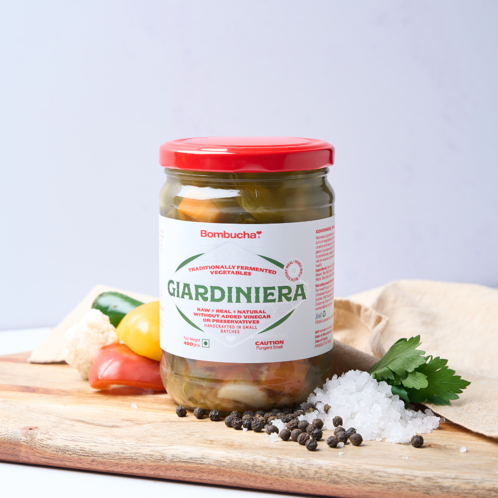 Giardiniera - Italian Style Fermented Mixed Vegetables 450 gm (PUNE)