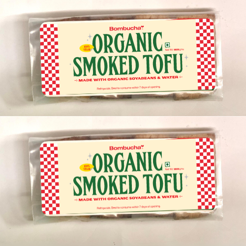 Organic Smoked Tofu 160gm - Pack of 2 (NCR)
