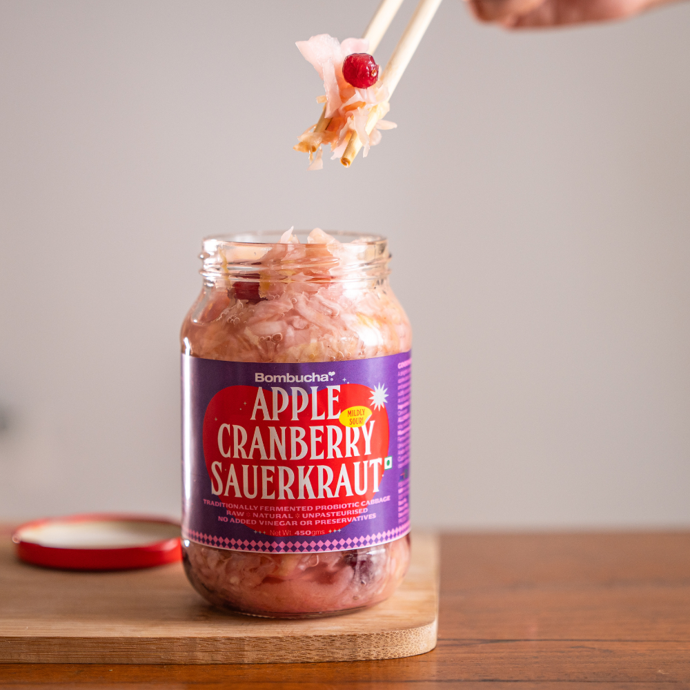 Sauerkraut-Apple Cranberry & Cabbage 450gm (MUM)