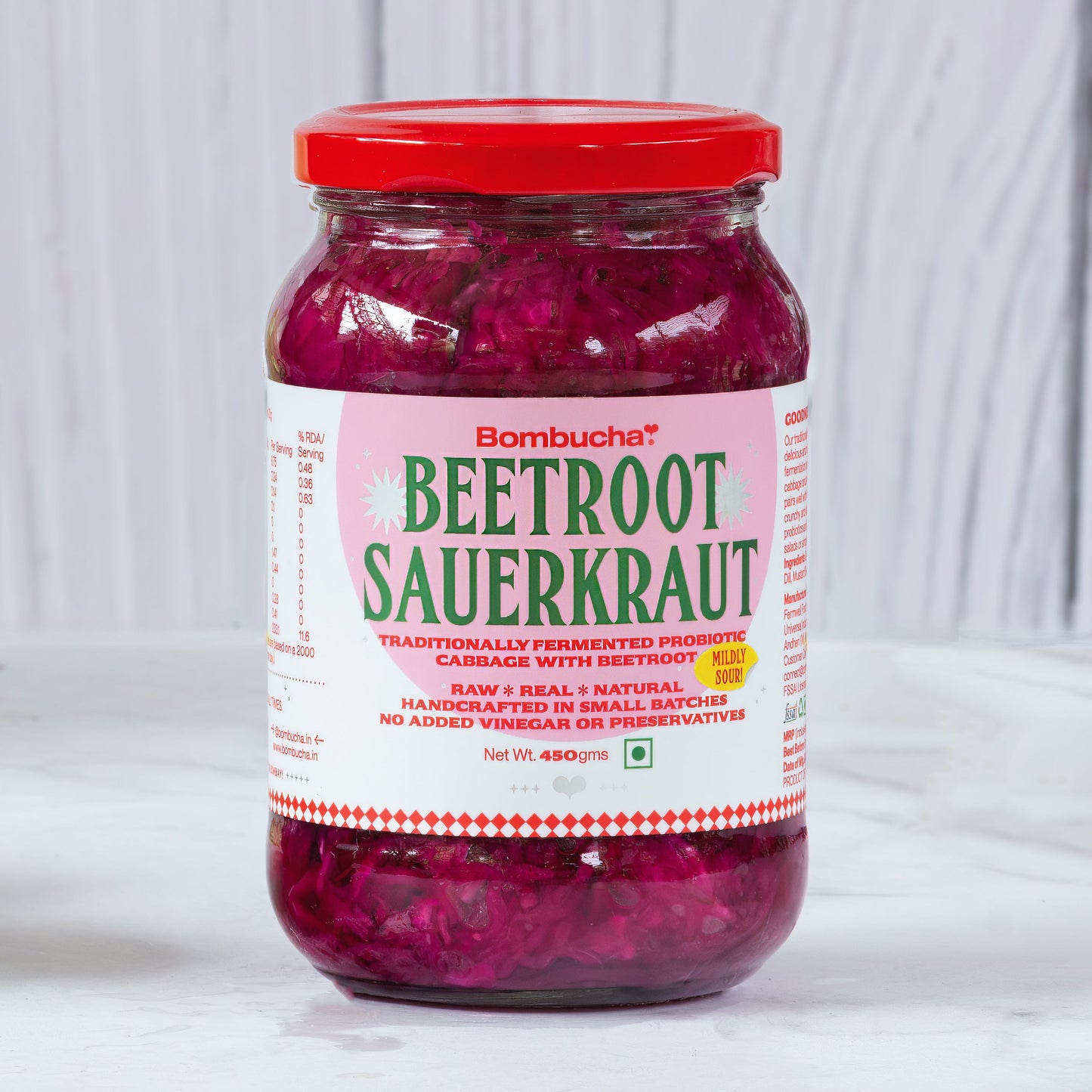 Sauerkraut-Beetroot & Cabbage 450gm (IND)