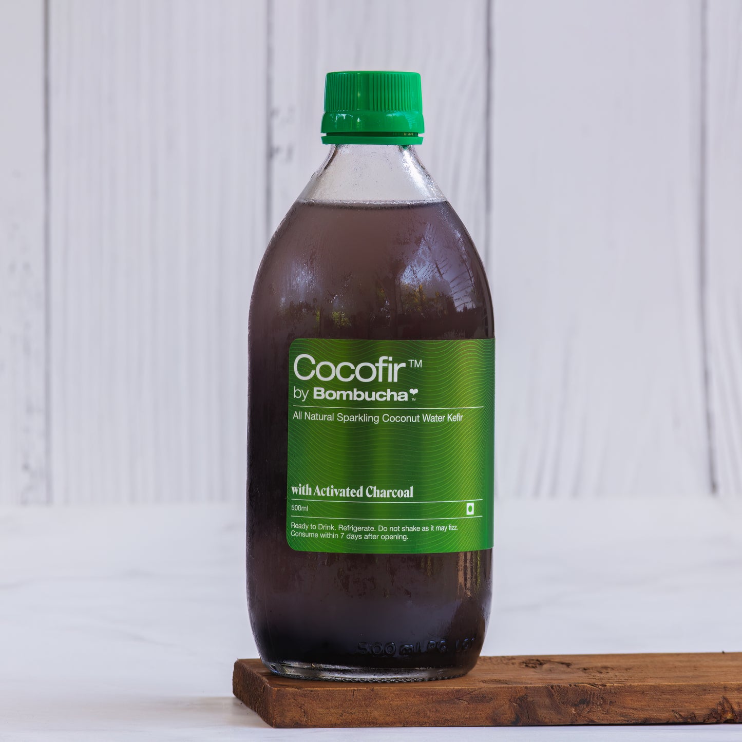 Coconut water Kefir with Activated Charcoal