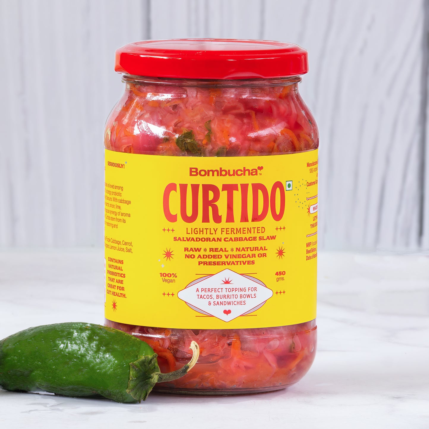 Curtido 450gm (HYD)