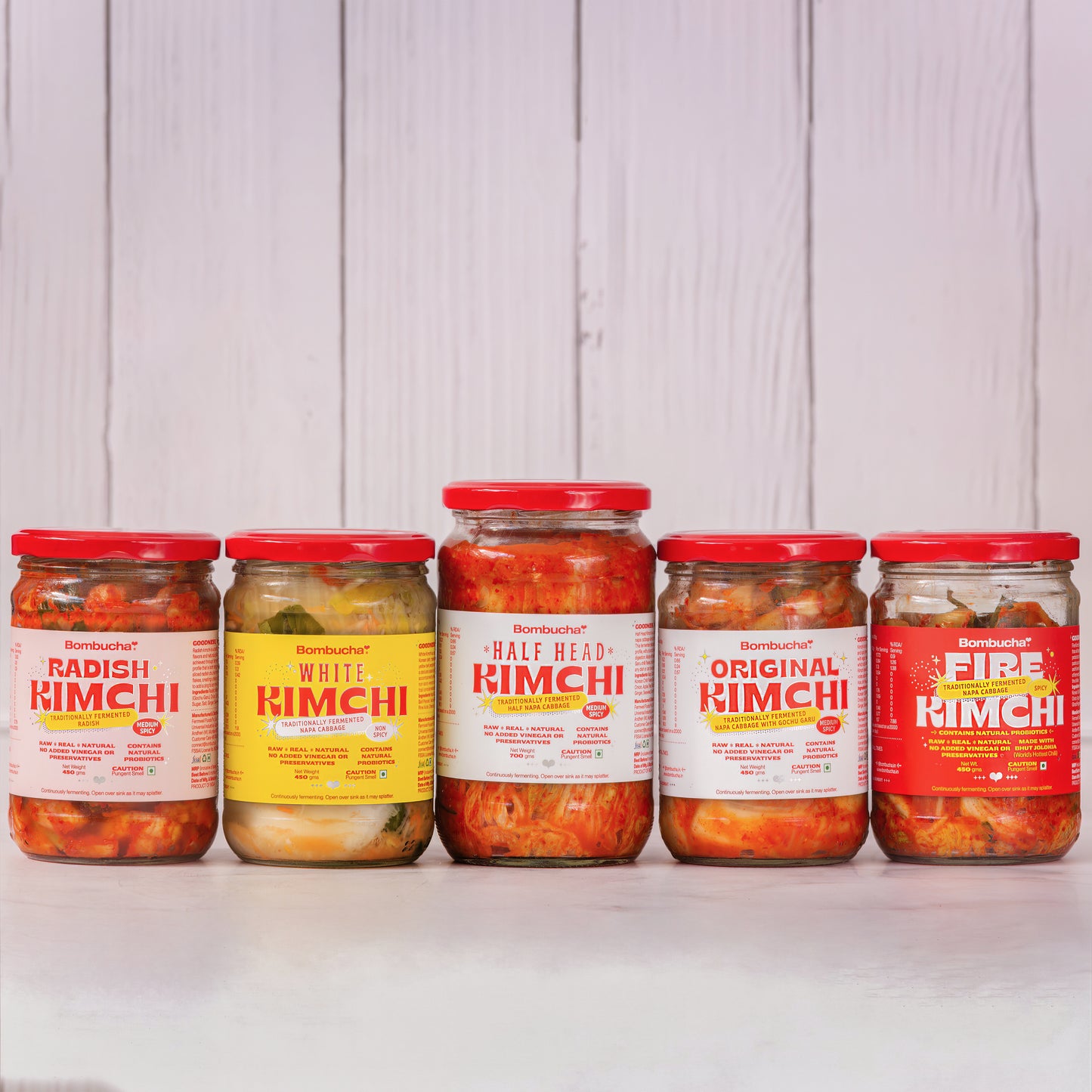 Kimchi Fam - Radish+White+Half Head+Orginal+Fire
