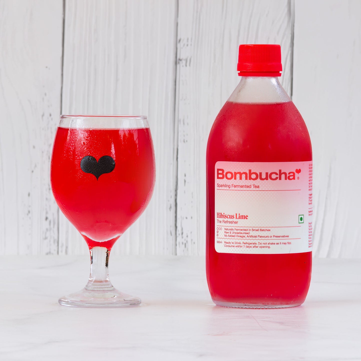 Kombucha-Hibiscus Lime 500ml (IND)