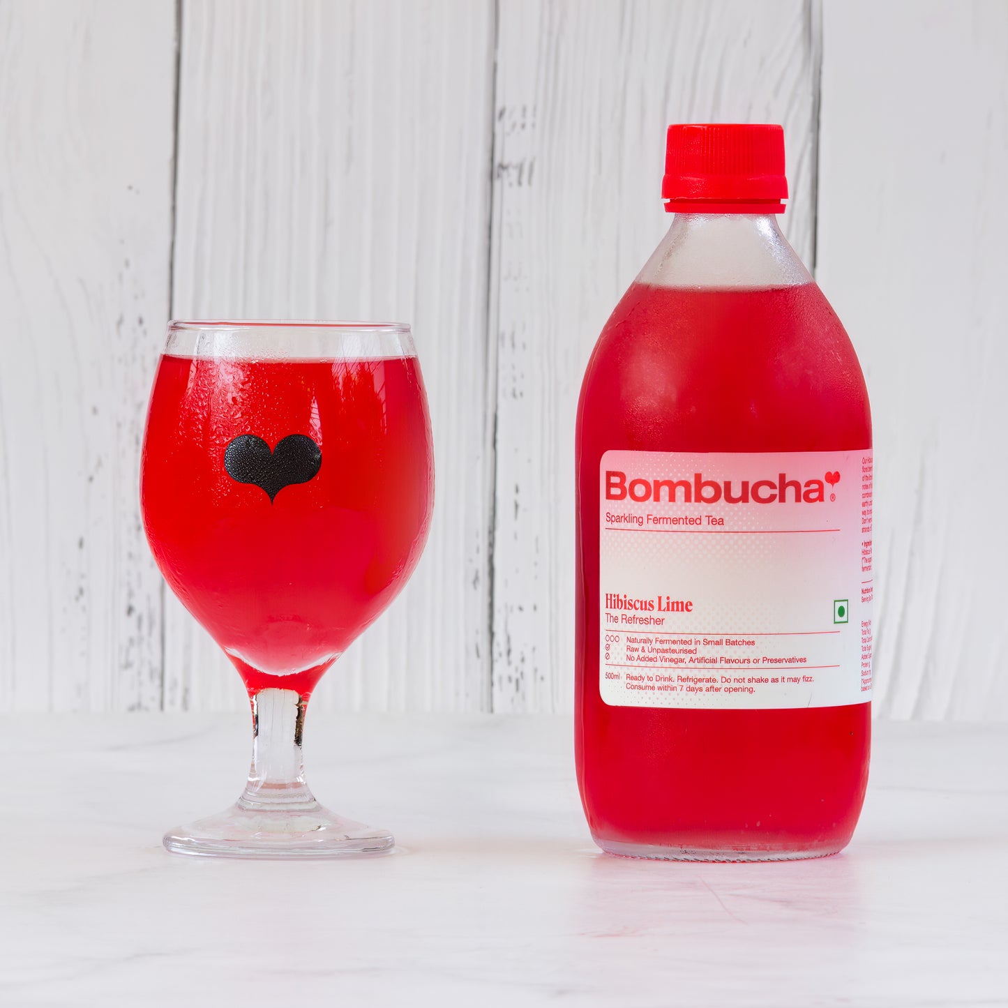 Kombucha-Hibiscus Lime 500ml (HYD)