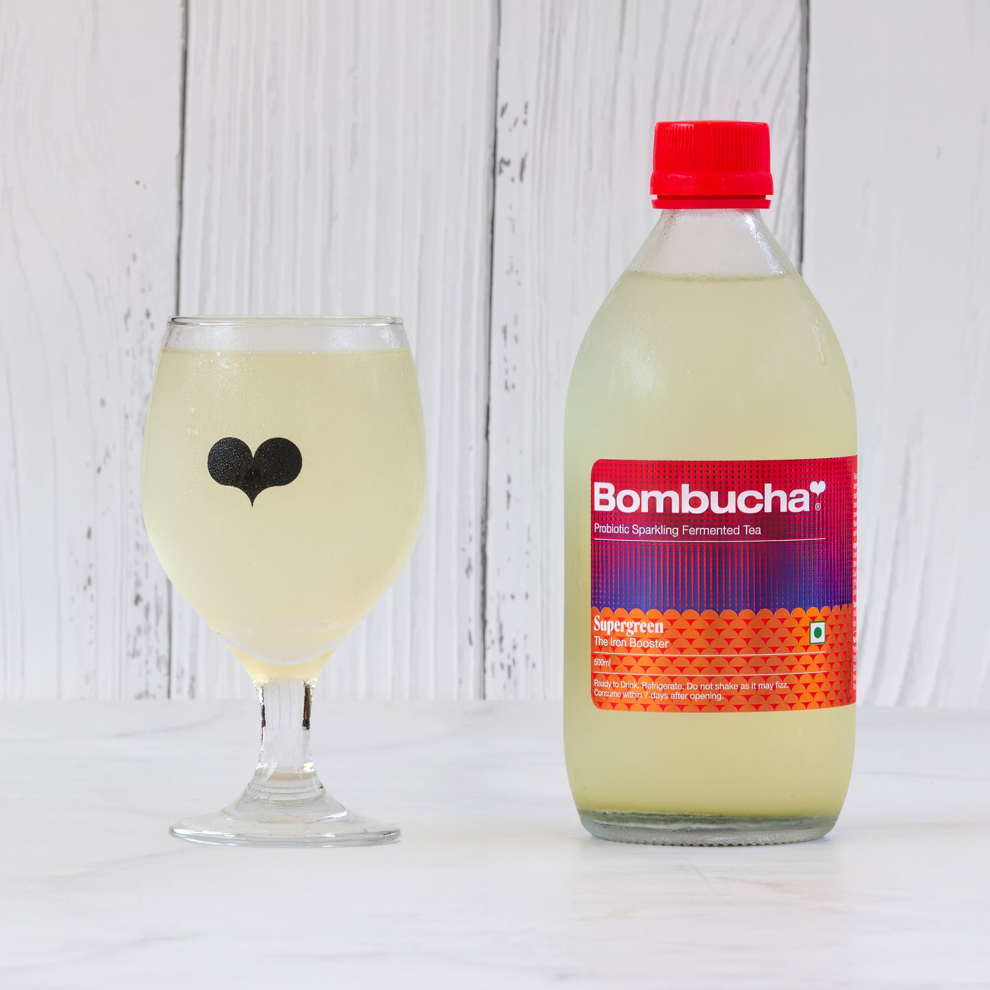 Kombucha-Supergreen 500ml (MUM)