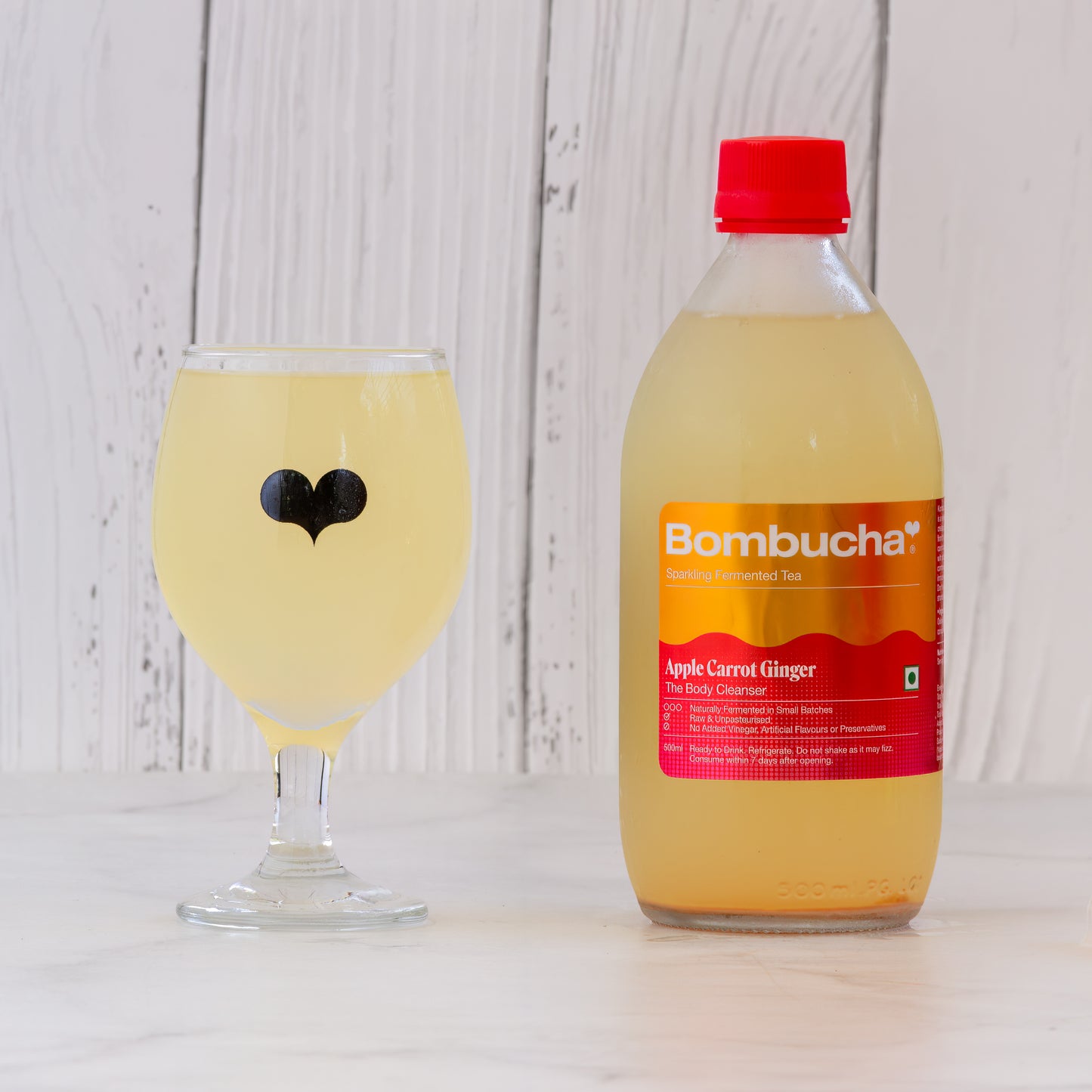 Kombucha-Apple Carrot Ginger 500ml (BLR)