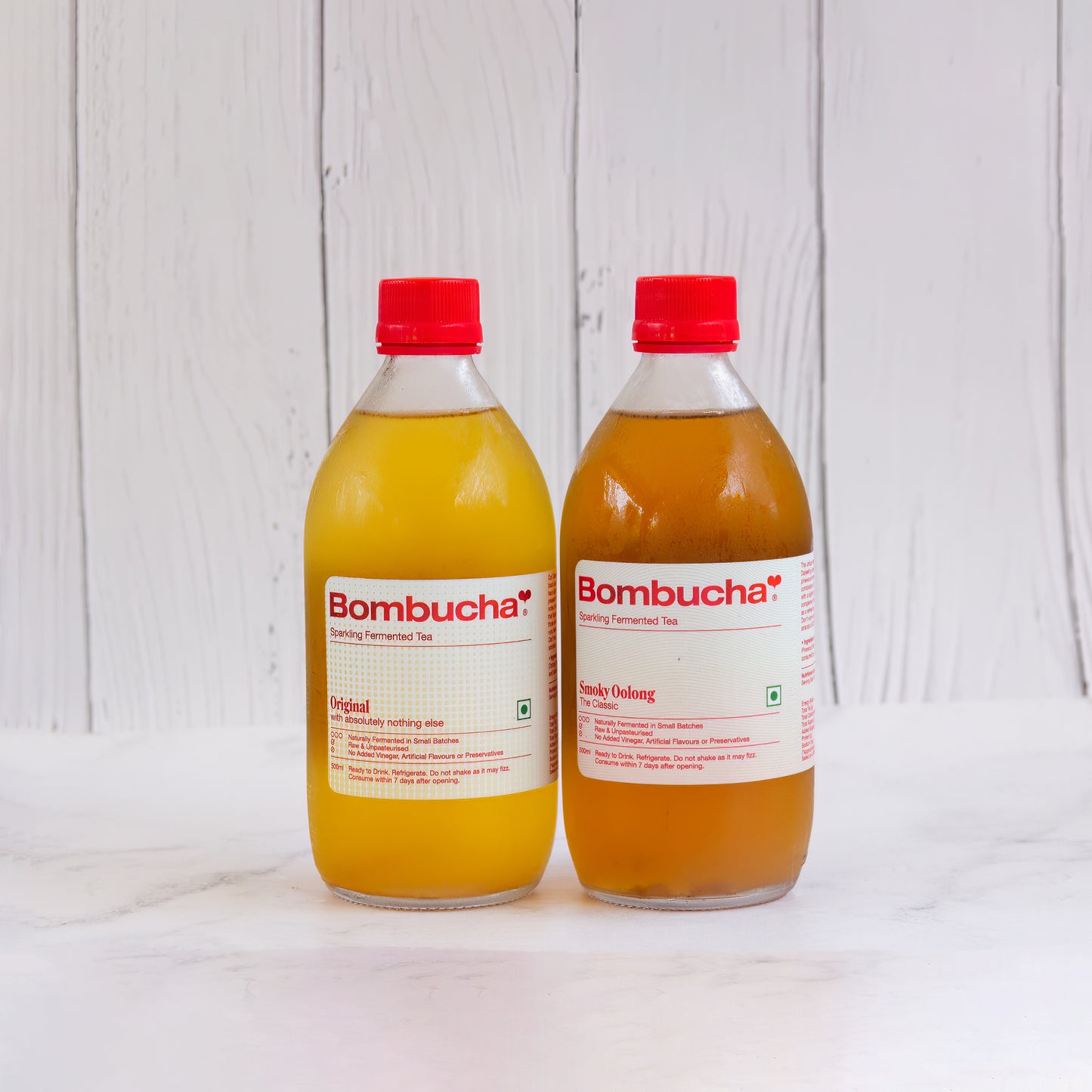 Kombucha - Classic Original + Smokey Oolong Combo
