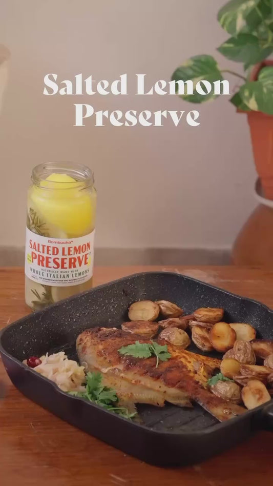 Salted Lemon Preserve 380 Gm (MUM)