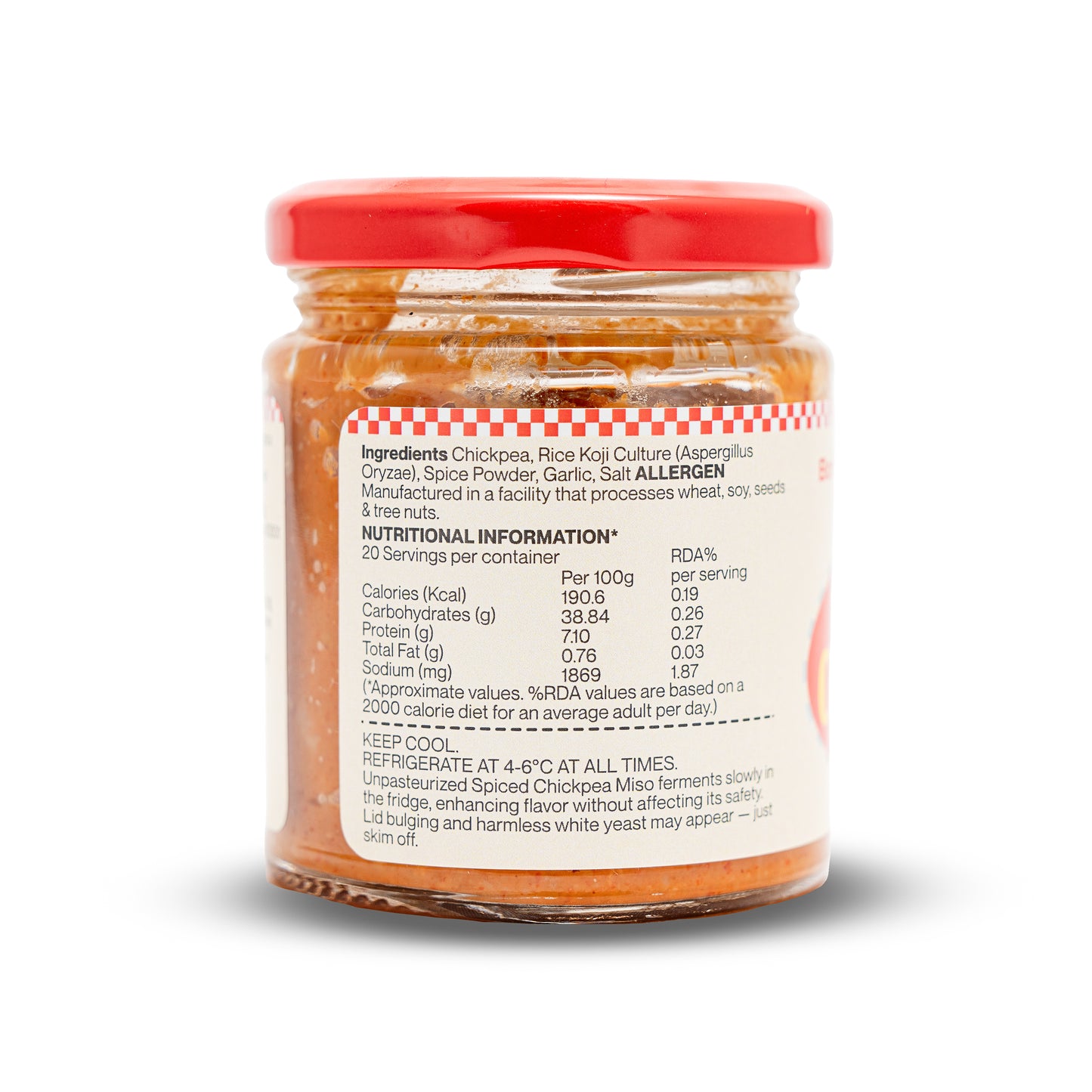 Spiced chickpea miso 200gm (CHN)