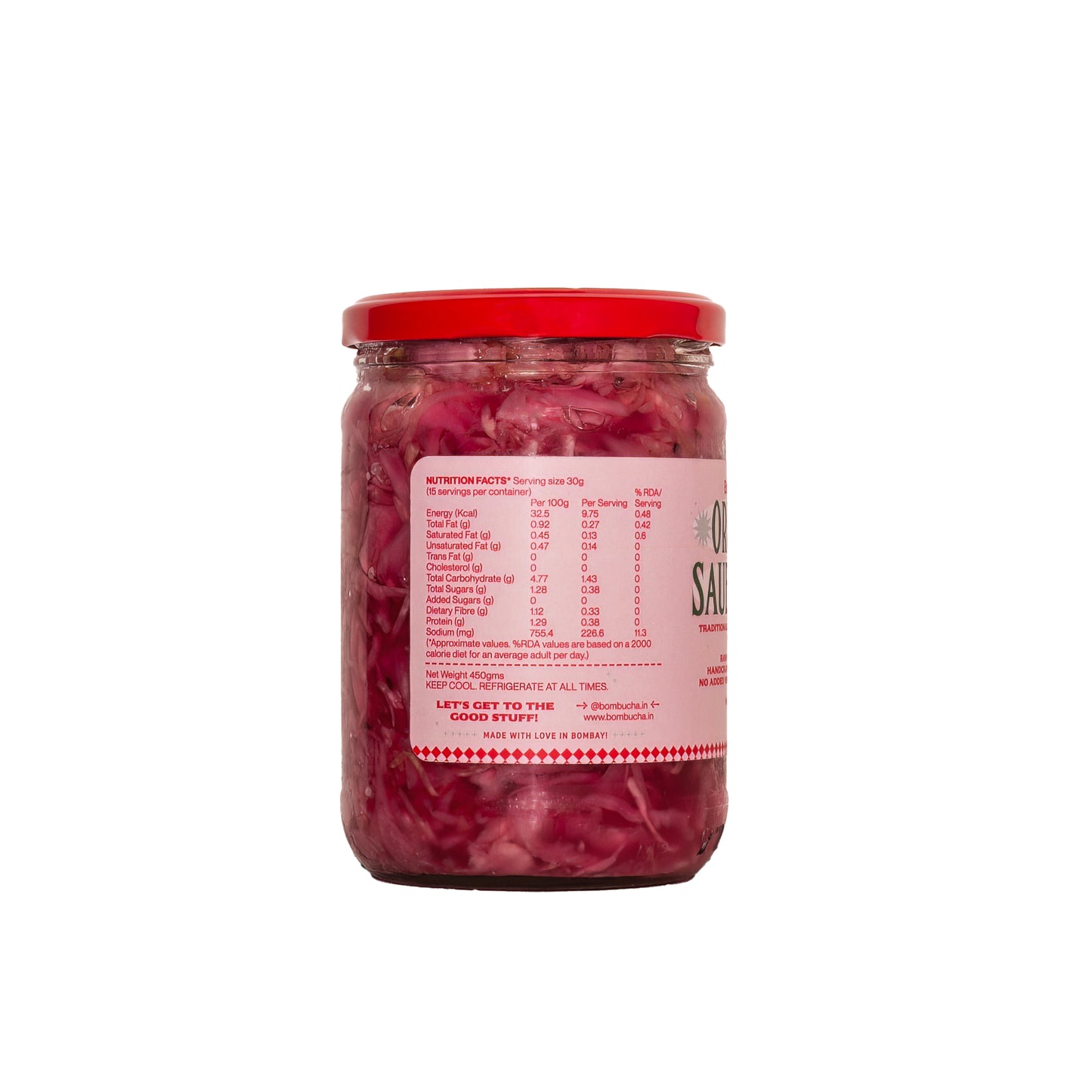 Sauerkraut-Beetroot & Cabbage 450gm (BLR)