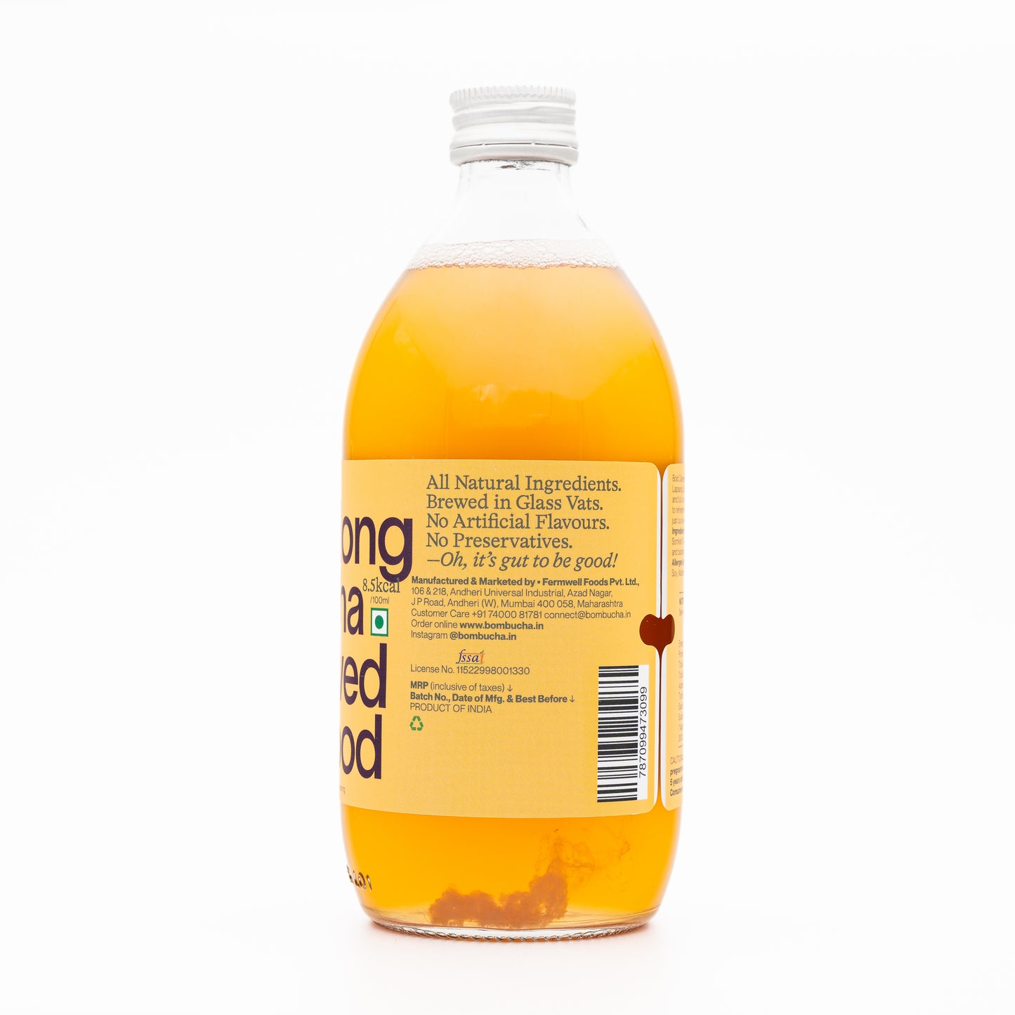 Kombucha-Smokey Oolong 500ml