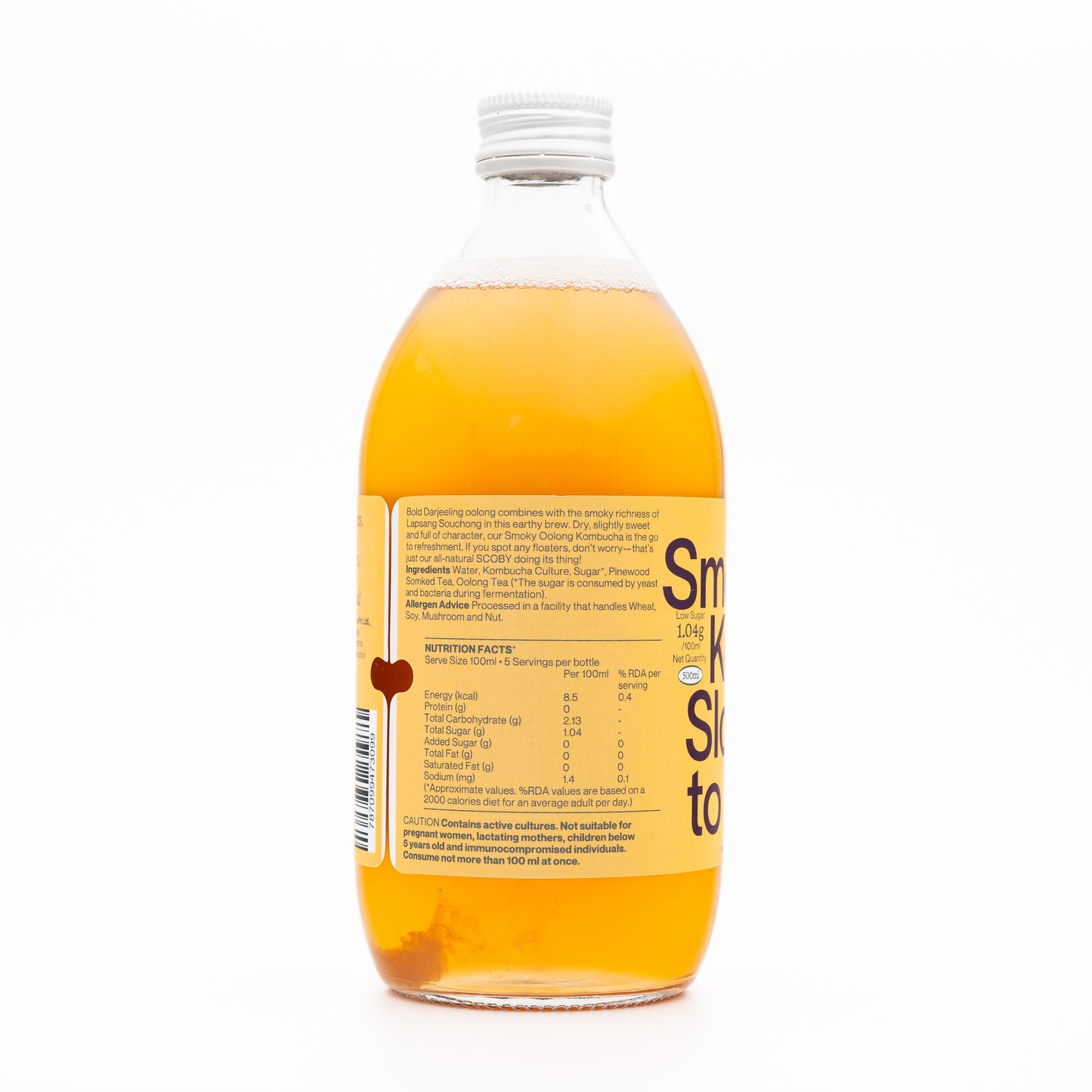 Kombucha-Smokey Oolong 500ml