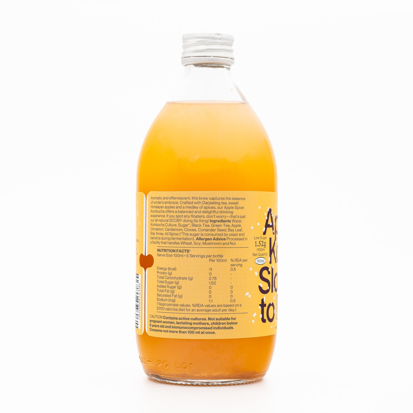 Kombucha-Apple Spice 500ml