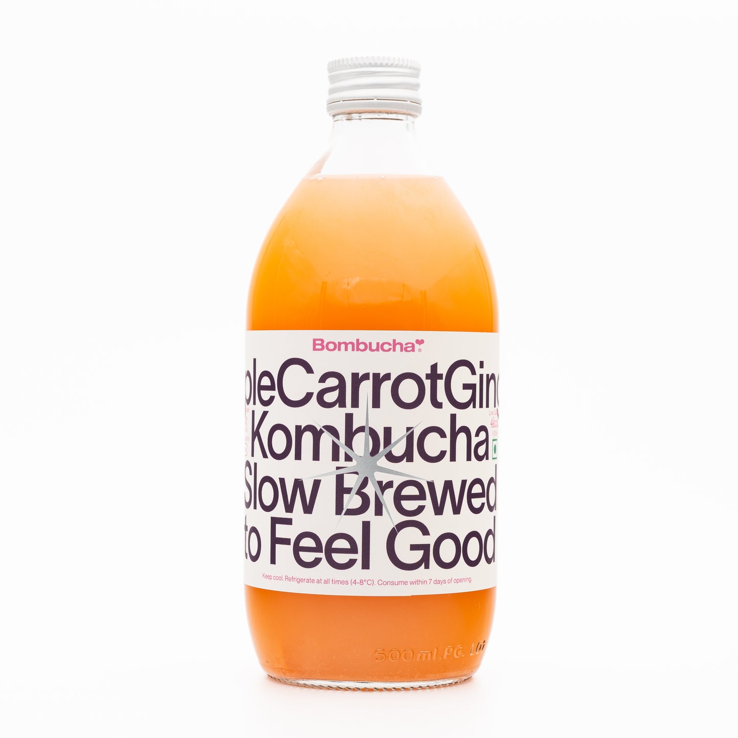 Kombucha-Apple Carrot Ginger 500ml