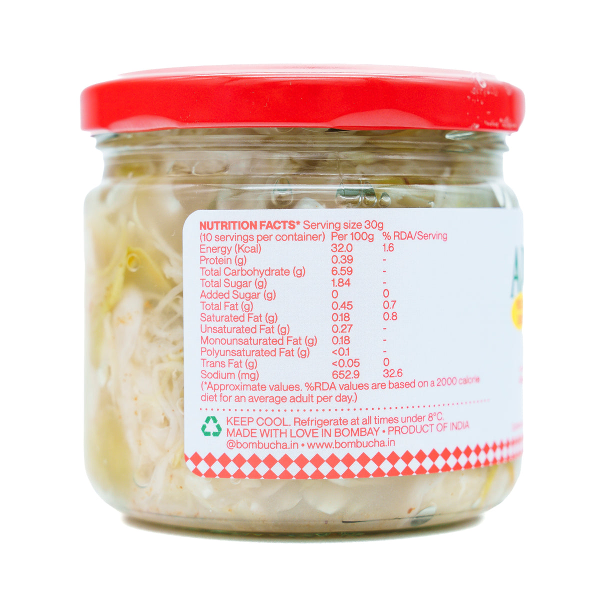 Sauerkraut-Apple Cranberry & Cabbage 300g