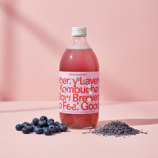 Kombucha-Blueberry Lavender 500ml