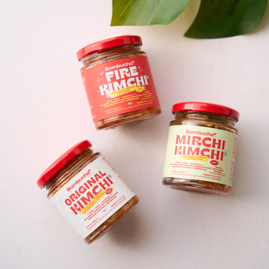 Kimchi Variety Trial Pack -Original+Fire+Mirchi (MUM)