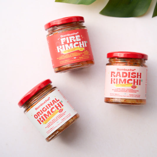 Kimchi Variety Trial Pack  -Original+Fire+Radish (MUM)