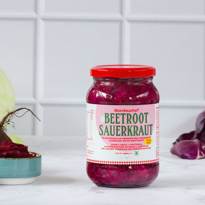 Sauerkraut-Beetroot & Cabbage 450gm (MUM)