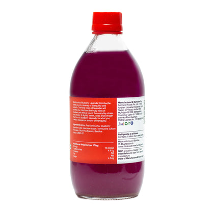 Kombucha-Blueberry Lavender 500ml (KOL)