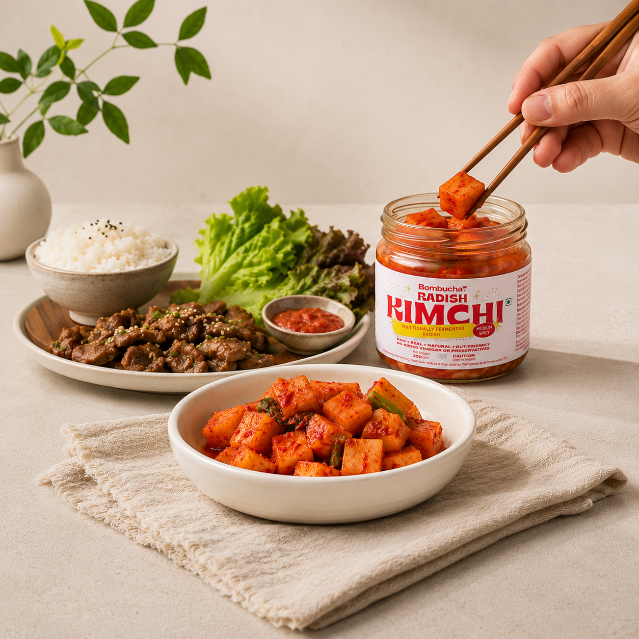 Kimchi - Radish 250g