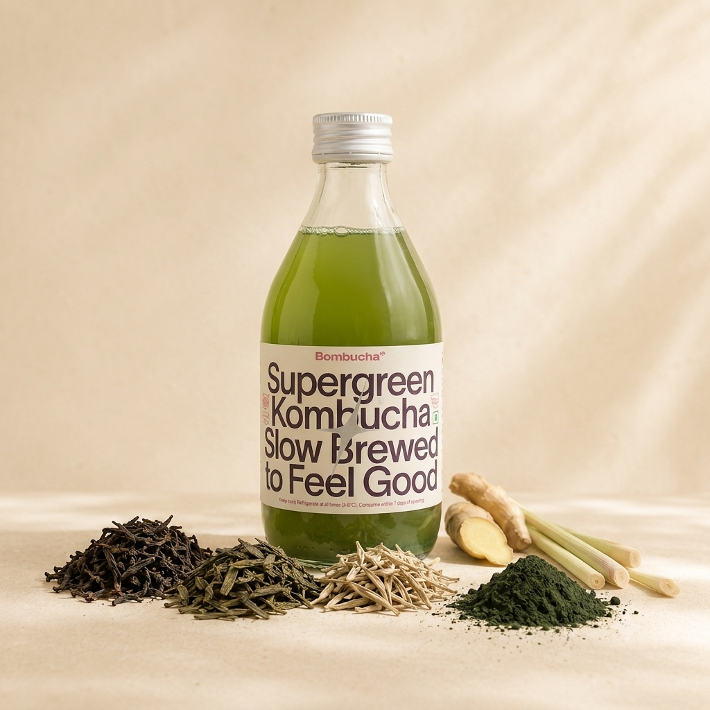 Kombucha - Supergreen 300ml
