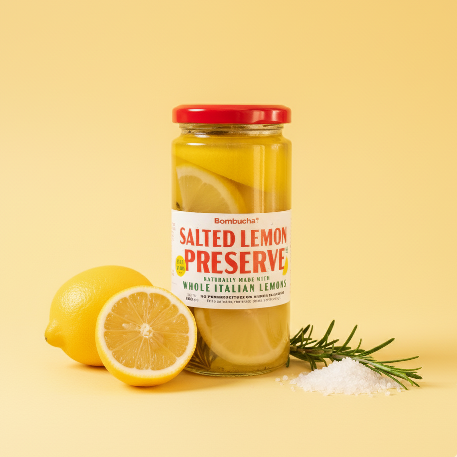 Salted Lemon Preserve 380 Gm (MUM)