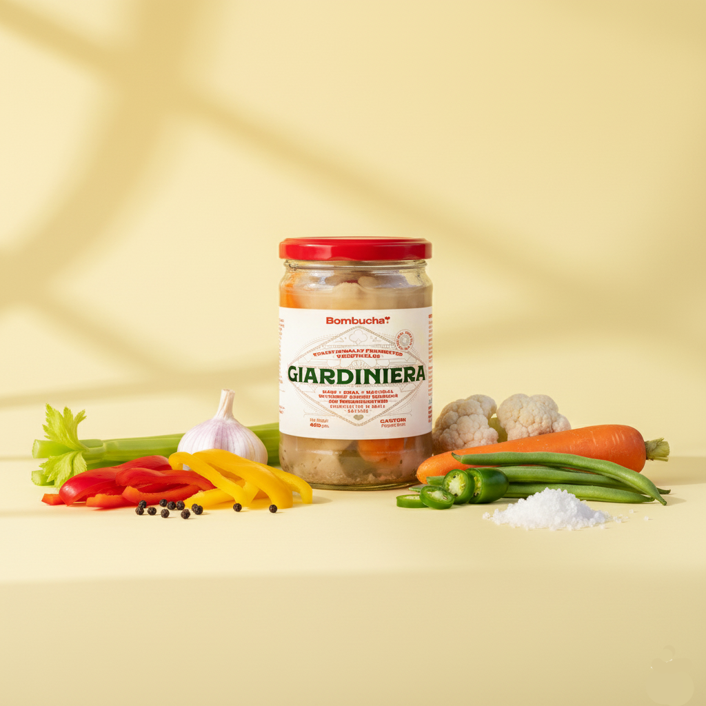 Giardiniera - Italian Style Fermented Mixed Vegetables 450g