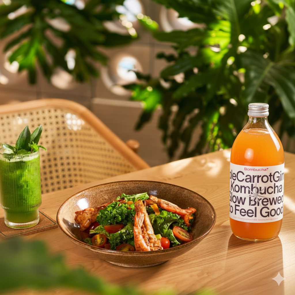 Kombucha-Apple Carrot Ginger 500ml