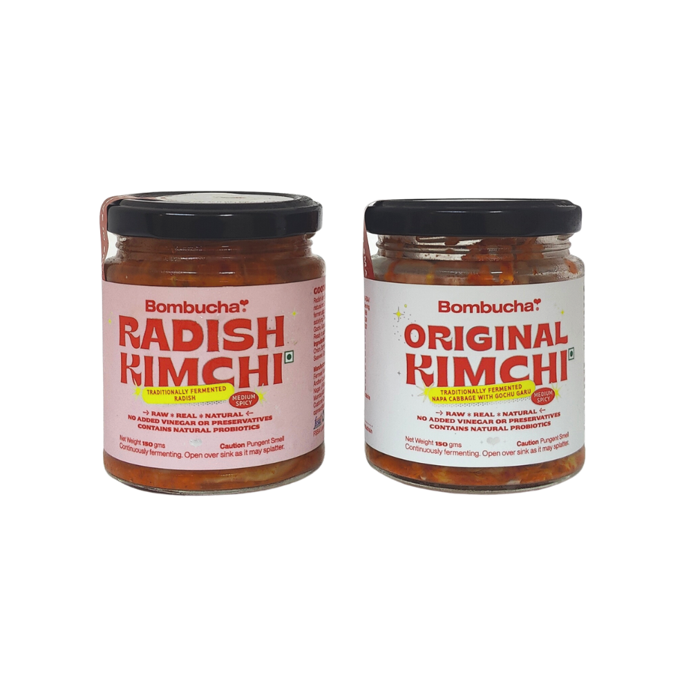 Kimchi Duo Trial Pack- Original + Radish Kimchi (IND)