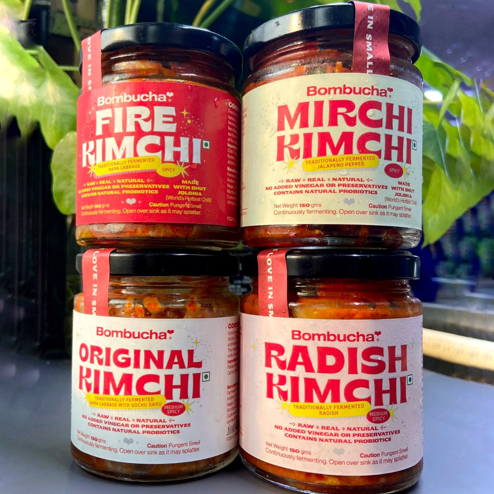 Kimchi Fam Trial Pack - Radish+Mirchi+Orginal+Fire (MUM)