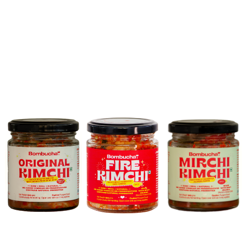 Kimchi Variety Trial Pack -Original+Fire+Mirchi (DL)