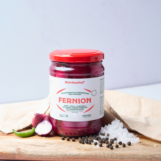 Fernions Fermented Red Onions 450 gm (MUM)