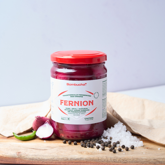 Fernions Fermented Red Onions 450 gm (HYD)