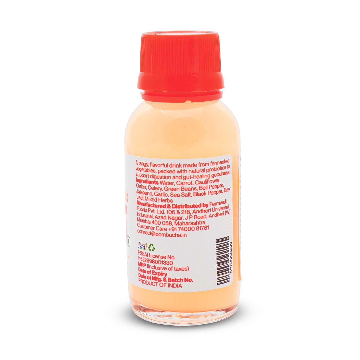 Gut shot - Natural Probiotic Drink 60ml