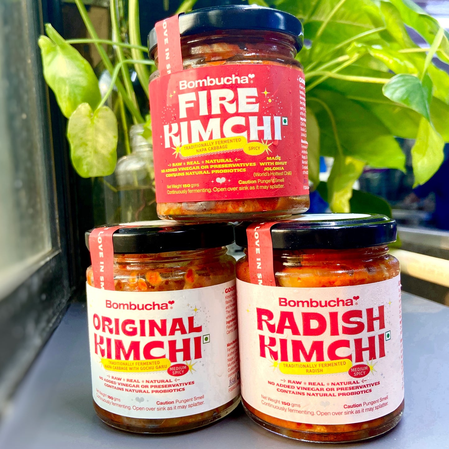 Kimchi Variety Trial Pack  -Original+Fire+Radish (MUM)