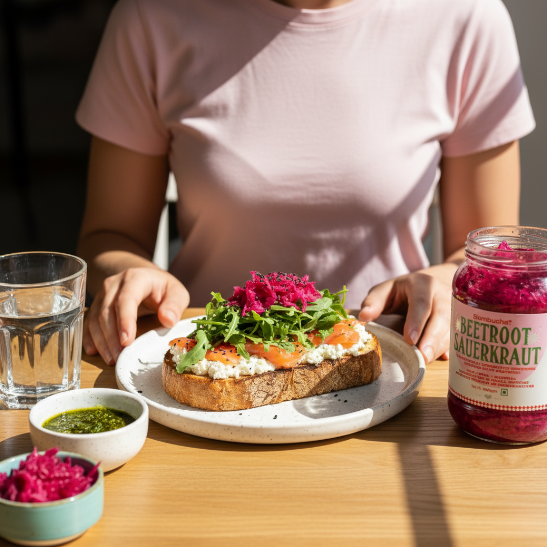 Sauerkraut-Beetroot & Cabbage 450g