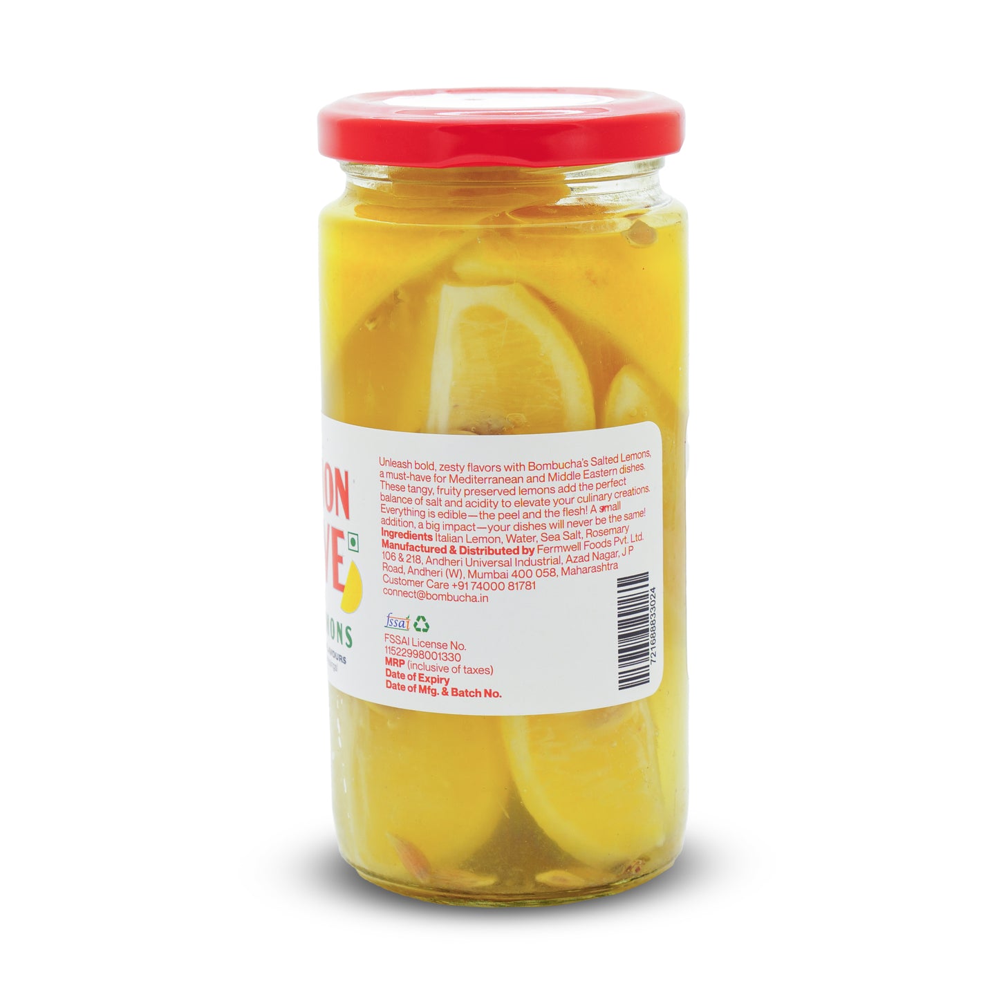 Salted Lemon Preserve 380 Gm (PUNE)