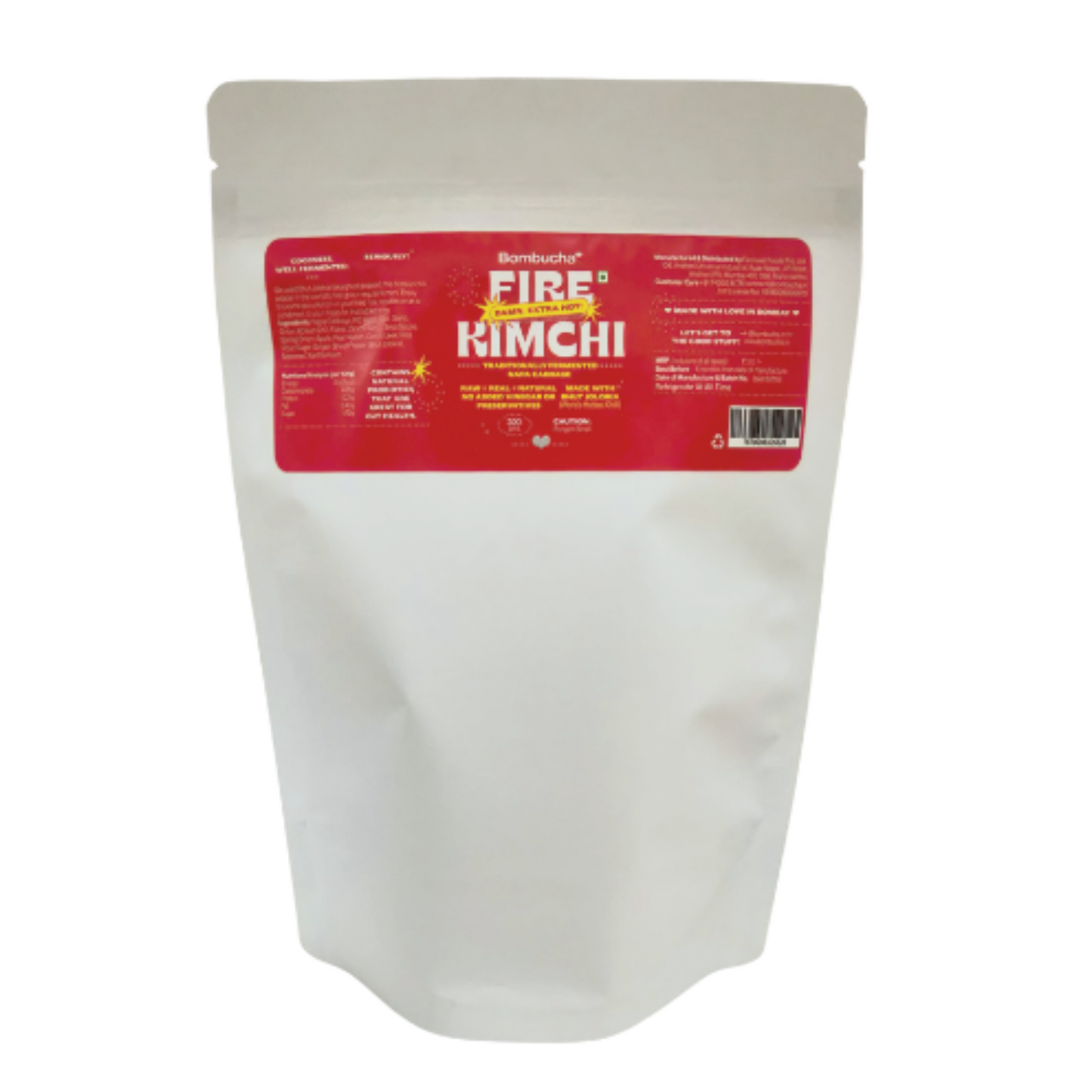 Fire Kimchi POUCH Pack - 450 gm