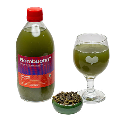 Kombucha-Supergreen 500ml (BLR)