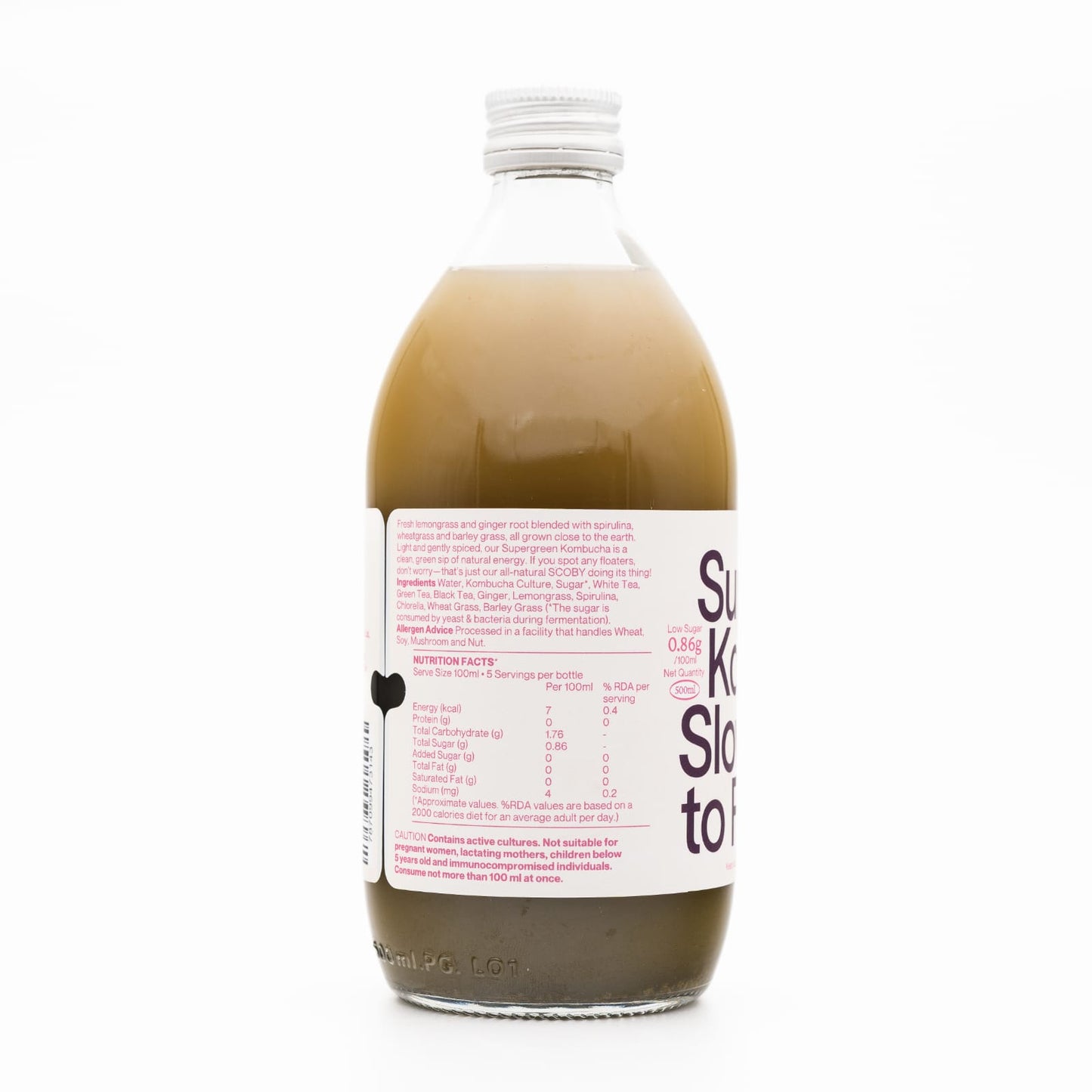 Kombucha - Supergreen 500ml