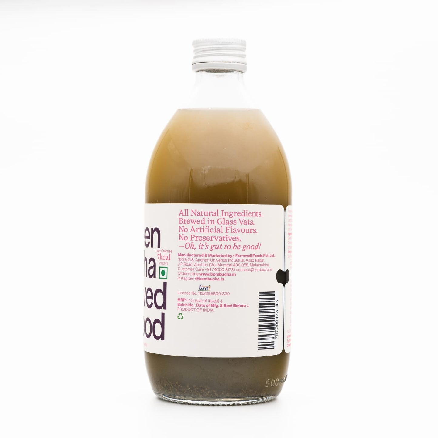 Kombucha - Supergreen 500ml