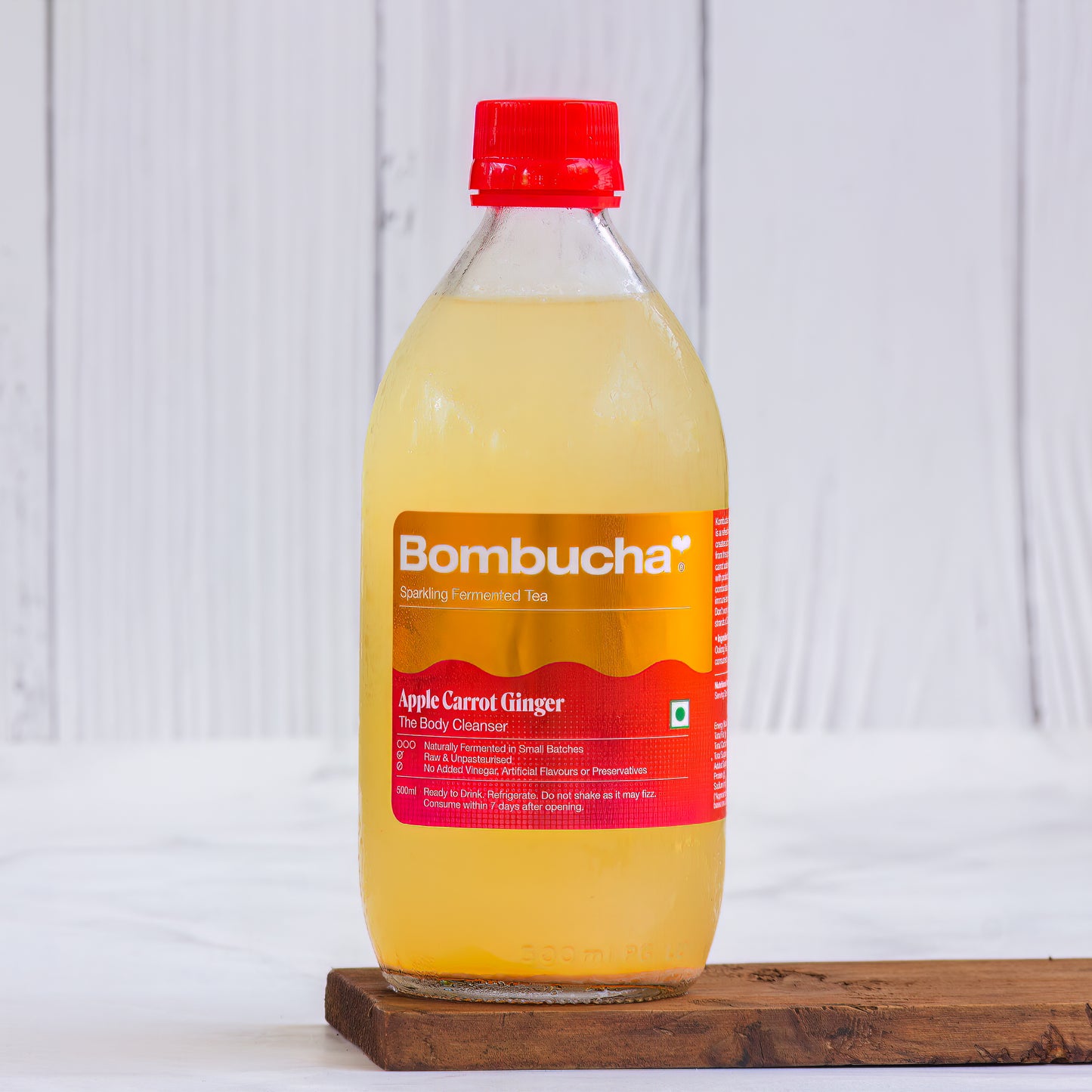 Kombucha-Apple Carrot Ginger 500ml (MUM)