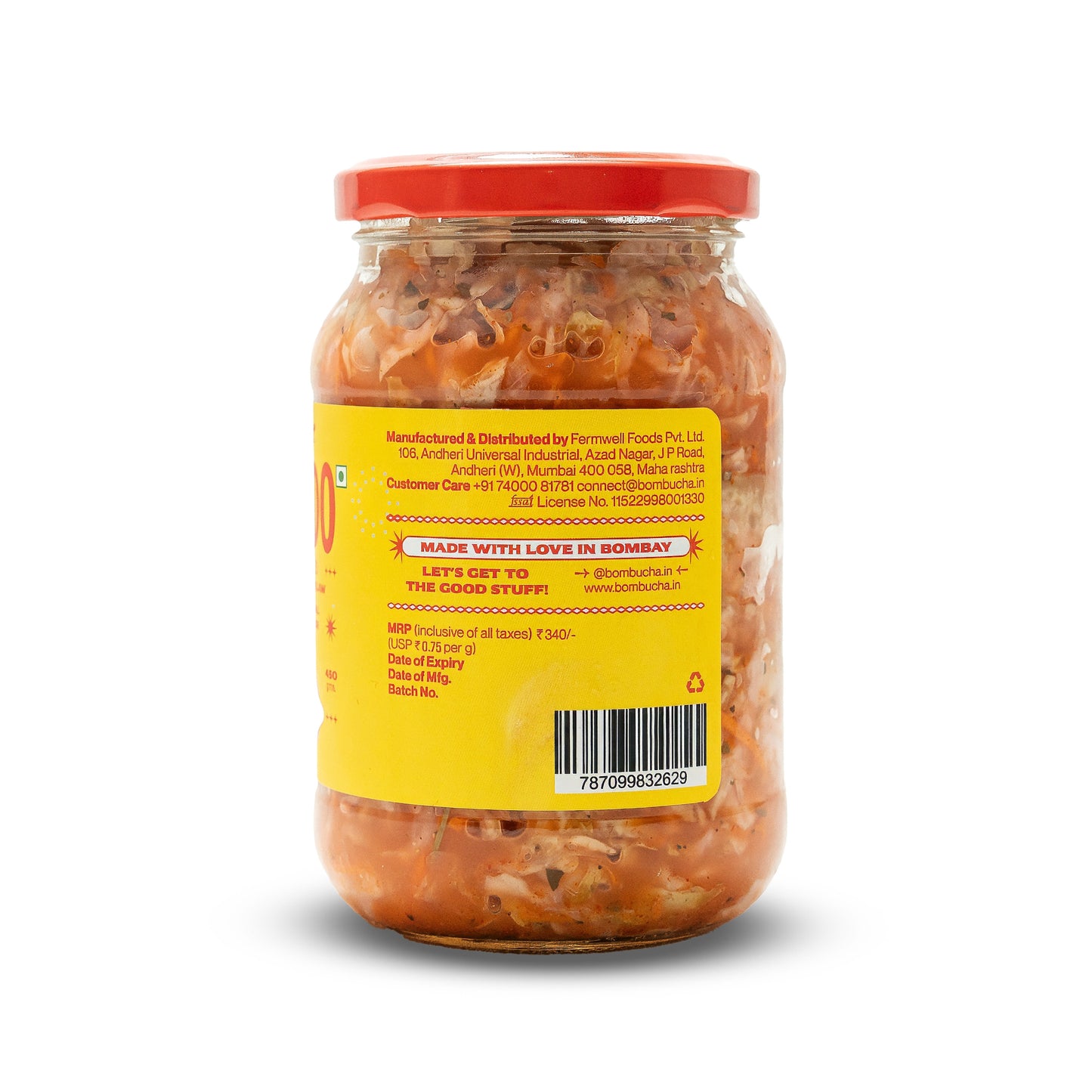 Curtido 450g